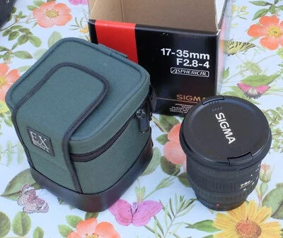 Sigma objectif grand angle EX 17-35mm Aspherical 1:2.8-4 monture Minolta AF - Photo 1/4