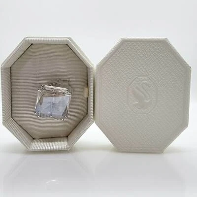 Swarovski Mesmera Einzel Ohrclip Kristall Square Weiß Rhodiniert 5600756 - Bild 1 von 4