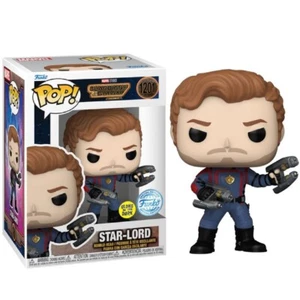FUNKO POP ! MARVEL - GUARDIANS OF THE GALAXY VOL. 3 (1201) STAR-LORD GITD EXM - Imagen 1 de 4