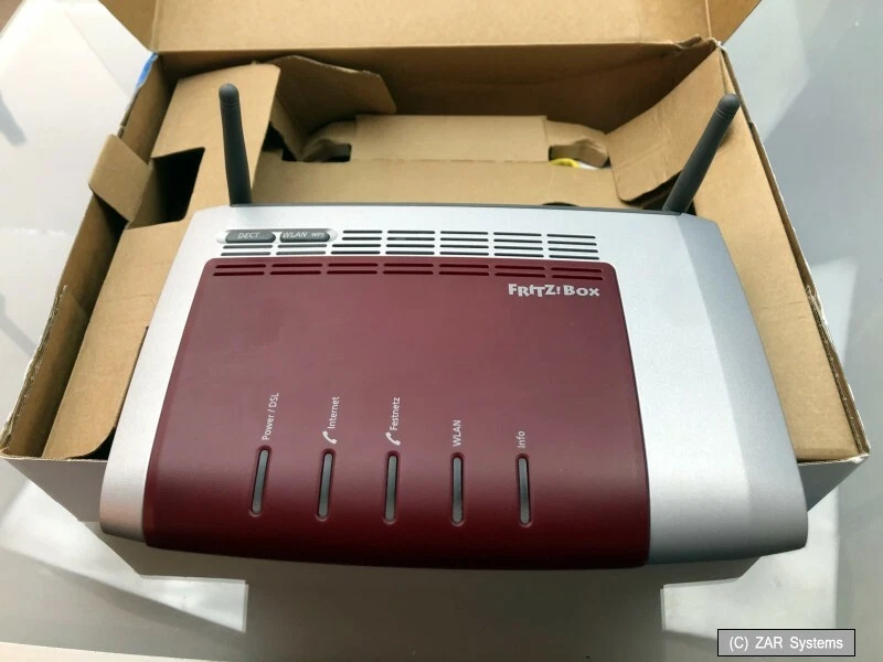 AVM 20002607 FRITZ!Box 7272 DSL WLAN-Router Modem IP-Fähig ISDN Telefonie WiFi - Bild 1 von 1