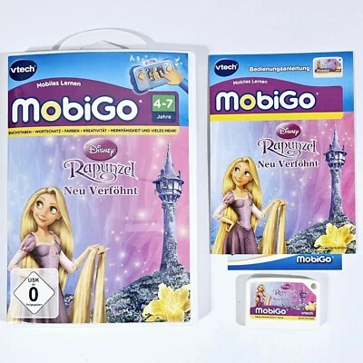 vtech Disney MOBIGO Lernspiel RAPUNZEL dt Wortschatz Farben Logik Merken Kreativ - Bild 1 von 2