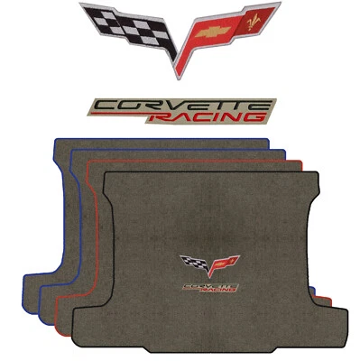 Alfombra de cubierta Lloyd Ultimat para Chevrolet Corvette 2006-2013 (#L402) gris euro Foto 1 de 4