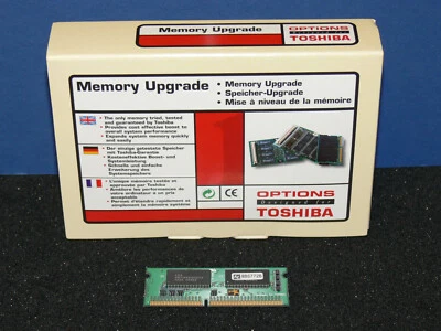 Toshiba RAM PA2053U 32MB Edo so Dimm New IN Original Box! Vintage - Image 1 of 4