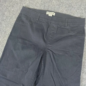 Orvis Classic Collection Pull On Pants Comfort Waist Stretch Black Size 10 - Picture 1 of 14