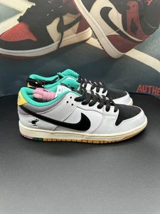 Size 10 - Nike CSEF x Dunk SB Low White Clear Emerald - Picture 1 of 8