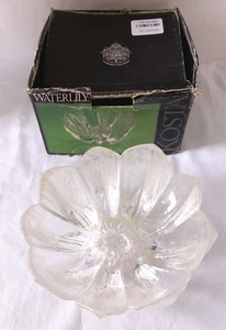 Kosta Boda Waterlilly. Full Lead crystal. Sweden vintage design - Picture 1 of 4