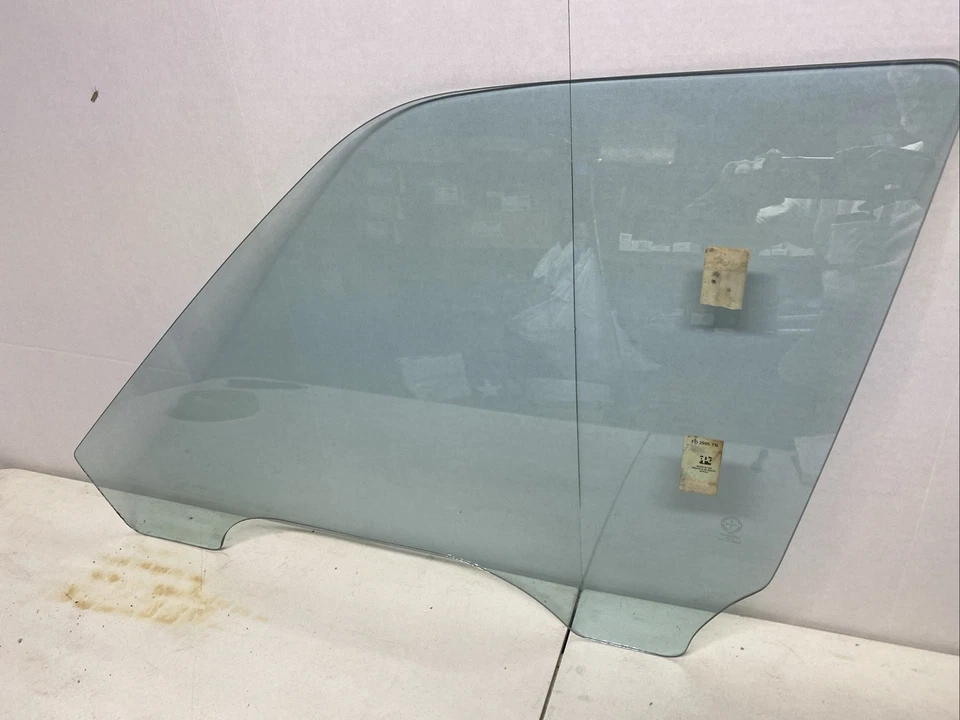 1985 Subaru DL GL GL-10 RX 4 Door Sedan Wagon Driver Side Front Door Glass NOS - Image 1 of 2