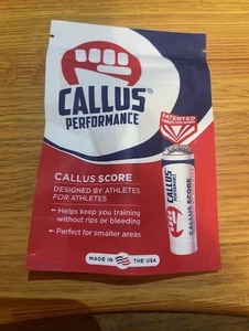 Callus Performance, Callus Score for Athletes, Mitigates Bleeding, USA Made - Picture 1 of 1