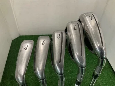 TaylorMade SIM MAX Iron Set 6-9,Pw 5pc Flex Stiff KBS MAX 85 Steel - Image 1 of 4