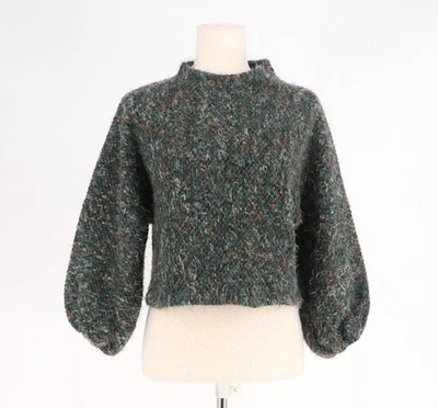 Suéter BRYN WALKER Anna Bosco Isla de Skye Peludo Tejido Mezcla de Lana Talla XXS Foto 1 de 4