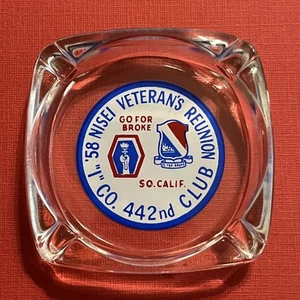 442nd Club Reunion Ashtray (TFTP1) - Picture 1 of 2
