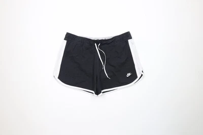 Vintage Nike Womens Small Faded Travis Scott Mini Swoosh Running Gym Shorts - Image 1 of 4