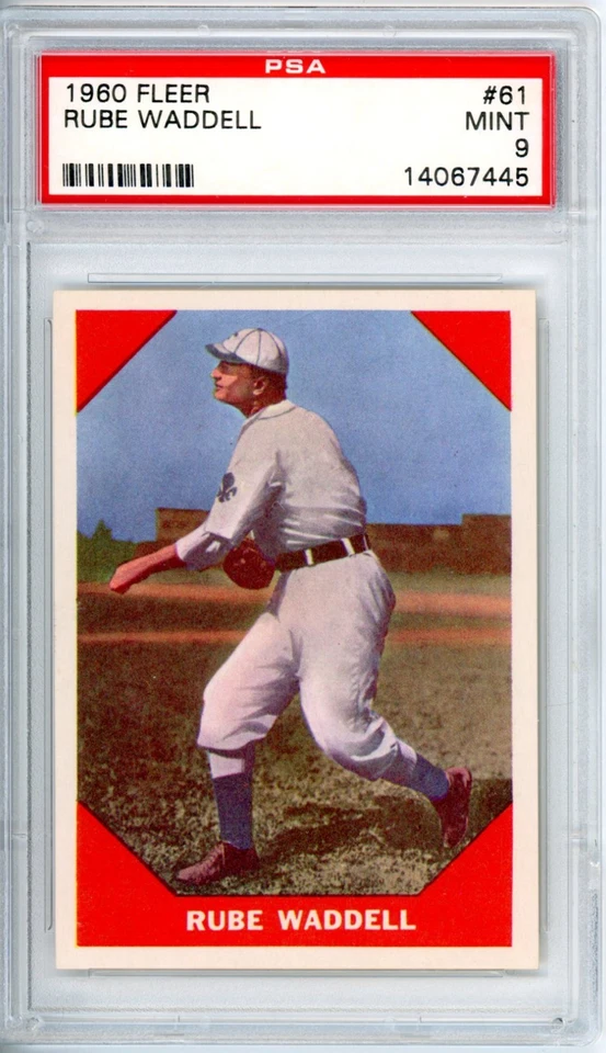 1960 Fleer  Rube	Waddell	61	PSA 9	Set Break - Image 1 of 1