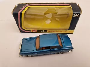 Vintage Corgi Spielzeug 280 Rolls Royce Silber Shadow H.J.Mulliner Park Ward - Bild 1 von 7