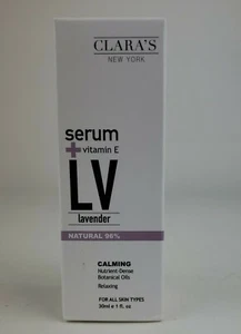 Clara's New York Serum + Vitamin E Botanical Oils (LV Calming) - Picture 1 of 3