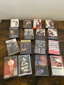 80’s Cassette & Singles Lot George Michael INXS Salt Pepa Hall Oates Madonna - Picture 1 of 10