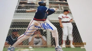 GARY MATTHEWS (GIANTS, CUBS, PHILLS, BRAVES) AUTOGRAPHED PHOTO COA FREE SHIPPING - Picture 1 of 4