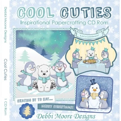 Debbi Moore Designs Cool Cuties Inspirational Papercrafting CD Rom 321452 - Image 1 of 3