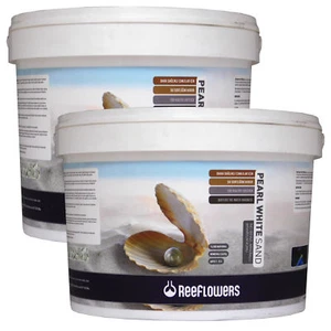 Reeflowers Pearl White Sand 7kg / 25kg Bucket Substrate Aquarium Fish Tank - Picture 1 of 3