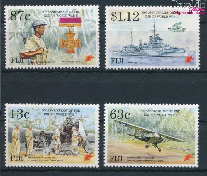 Sellos Fiji-Islas 1995 Mi 726-729 (emisión completa) sin montar como nuevos / (10567484 Foto 1 de 1