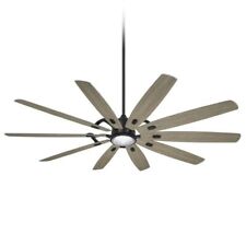 Minka-Aire ‎F865L-CL/SG 84 inch Ceiling Fan with LED Light - Clear