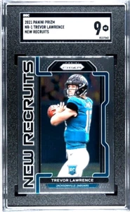 2021 Prizm Trevor Lawrence #NR1 New Recruits SGC 9 Jacksonville Jaguars RC - Picture 1 of 4