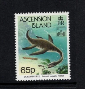 Ascensión 1994 Jurásico Plesiosaurus Acuático Marino Reptil Dinosaurio SG 623 MNH - Imagen 1 de 1