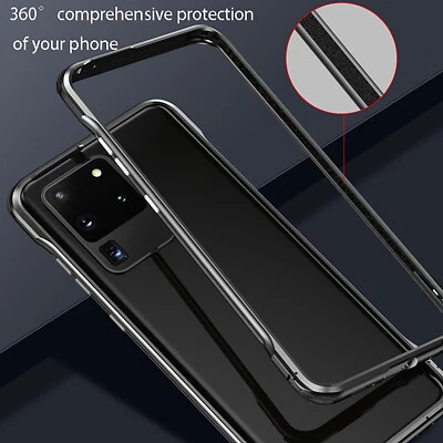 For Samsung Galaxy Note 20/Note20Ultra Metal Bumper Frame Case Cover Protective - Image 1 of 4