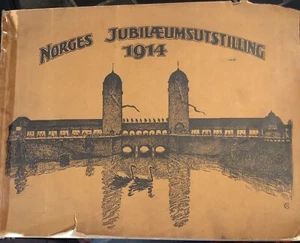 RARE Find! Norges Jubilaeumsutstilling 1914 - Beautifully Illustrated- Complete - Picture 1 of 10