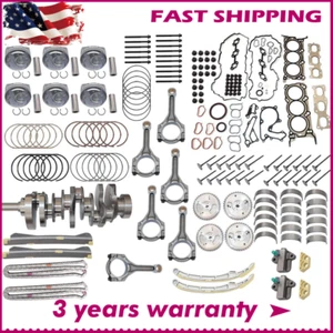 G6DH 3.3L Engine Rebuild Overhaul Kit Crankshaft Rods Timing For HYUNDAI KIA 3.3 - Foto 1 di 10