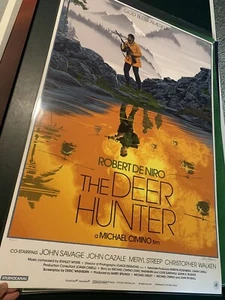THE DEER HUNTER by Laurent Durieux - Regular Art Print - 24x36 - #/350 - Signed - Picture 1 of 3