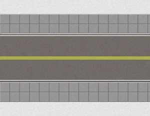 Hojas de paisajes de tren modelo a escala S sin paso ciudad amarilla - cinco 8,5x11 - Imagen 1 de 4