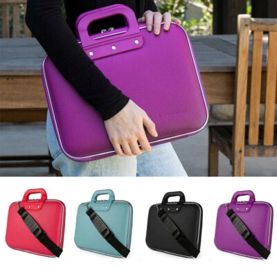 Funda Bandolera de Cuero Sintético para Laptop Samsung Galaxy S7+/Galaxy Tab S8 de 12" Foto 1 de 4