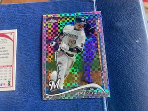 TOPPS CHROME X FRACTOR BASEBALL 2014 MILWAUKEE BREWERS SEGURA 13 MINT - Imagen 1 de 2