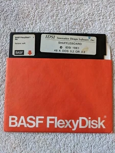Shuffleboard by Innovative Design Software IDSI Apple II 5.25" Floppy - Picture 1 of 4