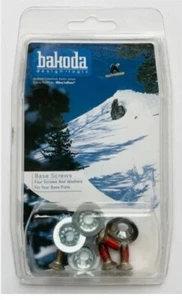 Nuovo Bakoda rilegatura snowboard - 4 viti base e 4 rondelle - Foto 1 di 2