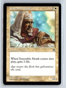 (4x) Venerable Monk Stronghold Common – MTG Magic the Gathering Card - Picture 1 of 19