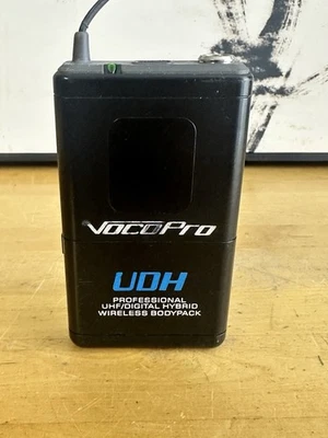 Vocopro UDH Black Wireless 902.20MHz UHF Portable Bodypack Transmitter Only - Image 1 of 4