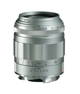 Voigtlander APO-SKOPAR 90mm F2.8 VM Silver Lens From Japan - Image 1 of 4