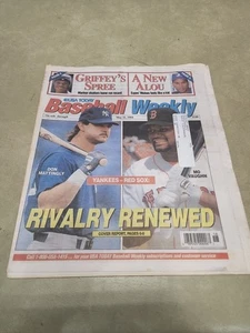 May 31 1994 Baseball Weekly Don Mattingly, Mo Vaughn, Ken Griffey Jr - Picture 1 of 3