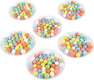 Juvale 216 Pack Mini Easter Eggs for Crafts, Foam DIY Multicolored - Picture 1 of 9