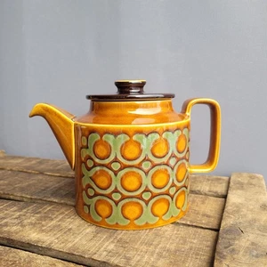 Vintage Hornsea Bronte Teapot Retro Mid Century Design by John Clappison 70s MCM - Picture 1 of 12
