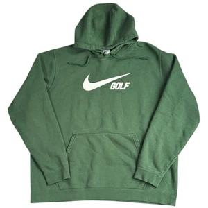 Sudadera con capucha polar Nike Swoosh X verde bosque para hombre XXL - Imagen 1 de 8