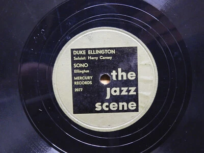 Duke Ellington 12 inch 78 1 Record From Album The Jazz Scene on Mercury Foto 1 de 3