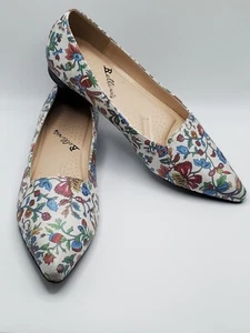 Zapatos de verano Bellini florales planos talla 9M nuevos sin etiquetas - Imagen 1 de 5