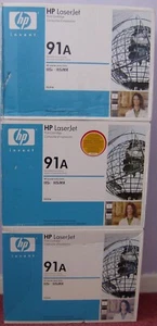 3 x toner HP 92291 91A HP LaserJet 4Si IIISi, oryginalny, mieszanka OKAZJA - Zdjęcie 1 z 1