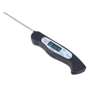 Klappbare Digital Ofen Labor Thermometer BBQ Fleisch flüssiges Wasser Öl Essensp - Bild 1 von 9