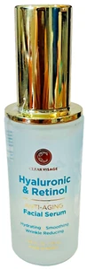 Clear Visage Hyaluronic & Retinol Anti-Aging Facial Serum 1.69oz - Picture 1 of 2