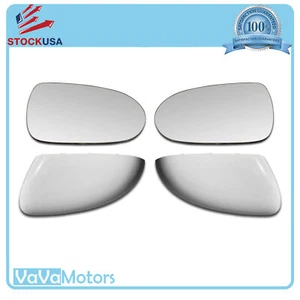 Fits 2016 2020 Kia Sorento Mirror & Mirror Cover White Left Right Side Set 4Pcs - Bild 1 von 9