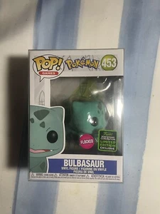 Funko Pop! Animation: Pokemon - Bulbasaur (Flocked) Vinyl Figure - Picture 1 of 2